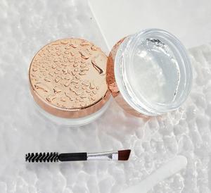 Set of makeup Transparent Eyebrow Gel, setting face powder, Eyeshadow palette Clear Eyebrow Shaping Wax For Holding Brows In Place waterproof, Eyebrow Gel Fluffy Makeup Cosmetic colour changing alessi rose hudabeauty primer Applicator Brush