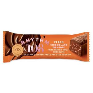 Rhythm 108 Swiss Dark Chocolate Orange 33g