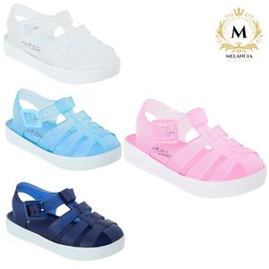 Melancia-Jelly Shoes Girls or Boys Spanish gladiator style Sandals White Pink Sky Blue and Navy Parker