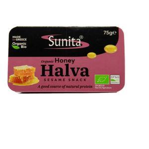 Sunita Organic Plain Honey Halva 75g