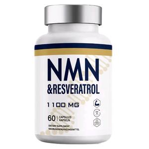 Pure NMN plus Resveratrol 1100mg capsules with black pepper extract | 60 Vegetarian / Vegan-friendly capsules Healthcare Dietary NAD+ Supplement