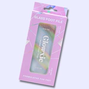 Glowxie Glass Foot File | 2 Files in 1 (Scrub + Buff) | Dead Skin, Callus & Cracked Heel Remover | Long Lasting | Easy Clean | Pedicure Set Manicure Nail Care | Electric Foot File