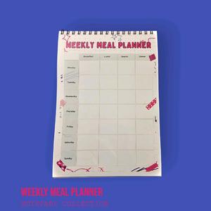 Weekly Meal Planner Notepad, Weight Loss
