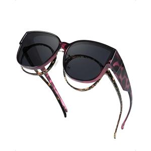 Fit Over Glasses Sunglasses Polarised for Mens Womens Wrap Over Glasses Sunglasses UV Protection
