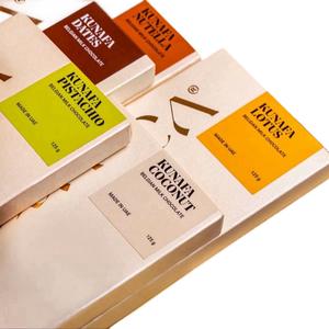 VOCCA Premium Kunafa Dubai Chocolate Range - Coconut, Nutella, Pistachio, Lotus Biscoff - Luxury Made in UAE Snack - Dessert Bonbon Flavor