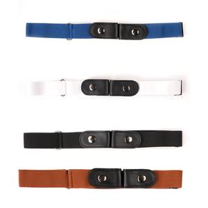 NOROZE No Buckle Elastic Belt for Women & Men Invisible Comfortable Casual Fit for Jeans & Dresses