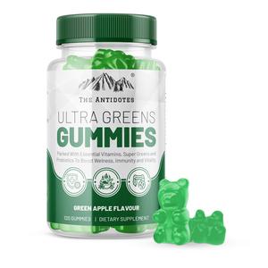 Gut Support Gummies | 120 Pieces | Your Superfood Boost for Energy, Immunity & Wellness | Daily Nutrition the antidotes