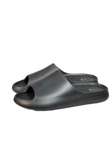 Clovu Mens Summer Sliders Sandals Flops Lightweight Premium Quality Walking Shoes Footwear Flipflop Comfort Slipper Black Holiday Shoes Beach Outdoors Boy