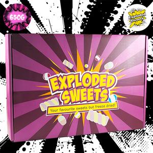 Gift Box - Sour | Exploded Sweets | Freeze Dried Candy UK | Bonbon Snack