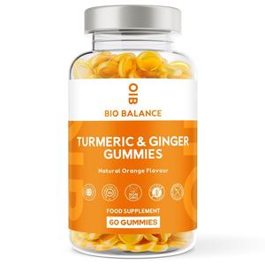 Bio Balance Vegan Turmeric & Ginger Gummies Supplement
