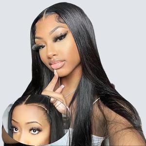 Glueless 9x6 HD Lace Closure Wigs Human Hair Straight No Glue Needed Ready To Wear Deep Part 4x6 5x5 Transparent Lace Front Frontal Wig 3s Quick Install New Arrival