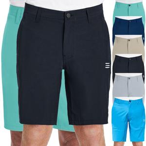 Mens Shorts Stretch Quick Dry Casual Summer Golf Hybrid Water Resistant Performance Chino Pants Fabric Menswear