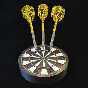 Dartboard Style Dart Holder-Dart Stand for Home Game Room