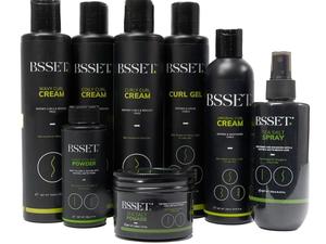 BSSET HAIR STYLING RANGE CURL CREAM, CURLY CURL CREAM, COILY CURL CREAM, SEA SALT SPRAY, CURL GEL, HAIR STYLING POWDER. bs set