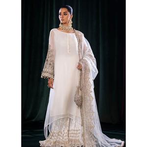 P-255- White - Readymade - Khuda Ameer Creations 2024