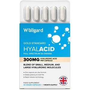 Hyalacid 300mg Hyaluronic Acid Capsules Supplement Skin Hair Nails Vitamins