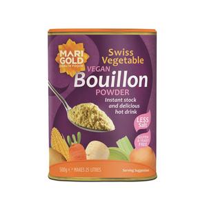Marigold Less Salt Veg Bouillon Purple 500g