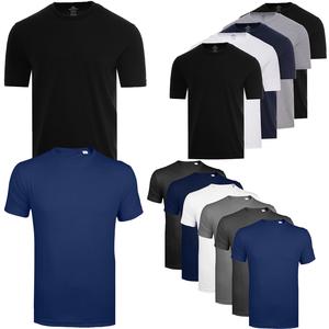 Soul Star 5, 6 or 8 PACK Mens T-Shirt Cotton Plain Short Sleeve Tee Top Multi Colors Holiday Gift Set Crewneck Casual