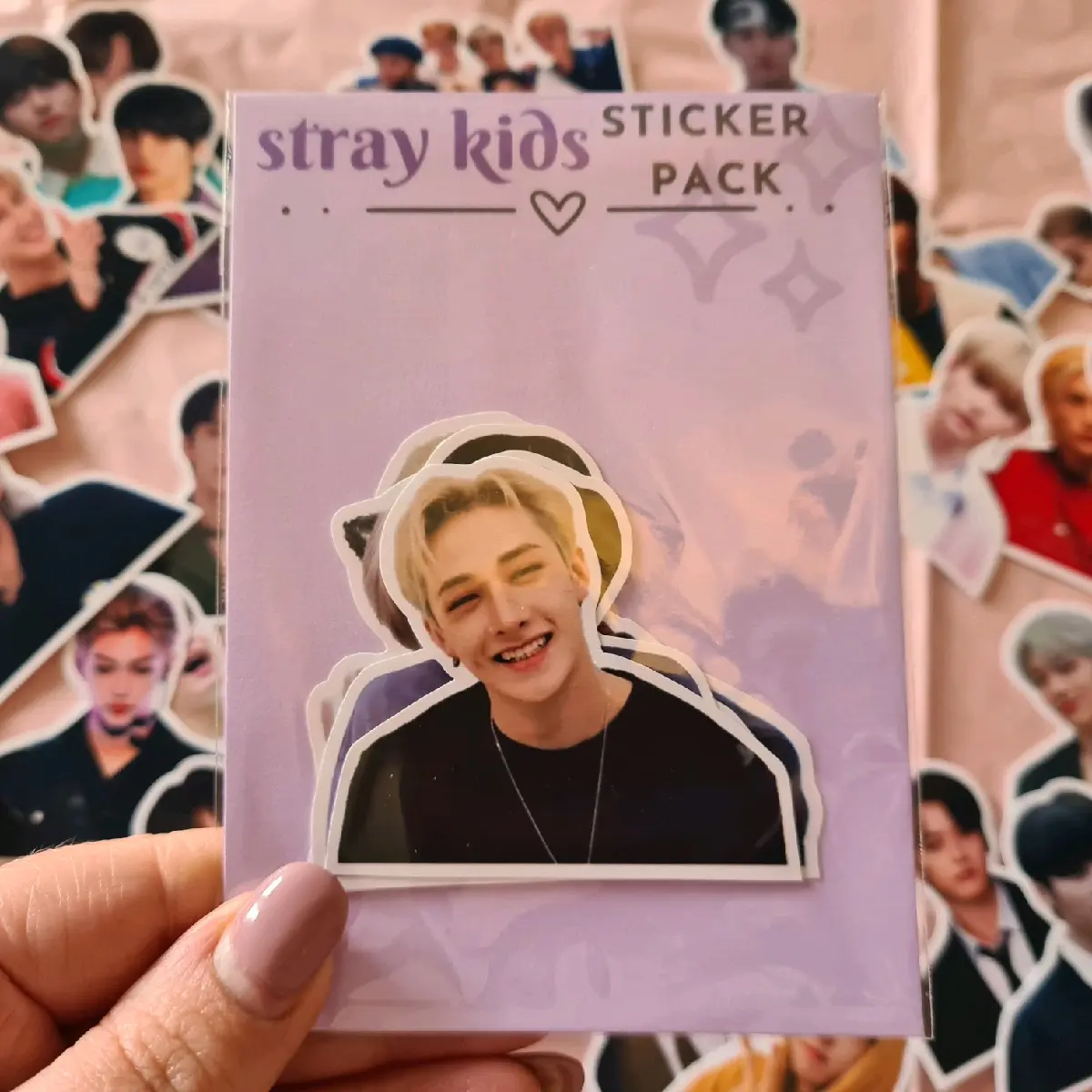 Stray Kids Die Cut Vinyl Sticker Pack | Bias Stickers Pack 1 piece 5 10 ...