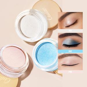 Oulac Cream Eyeshadow also for Highlighter Large Capacity Highly Pigmented Eye Shadow Waterproof &Long Lasting with Moisturizing Formula. Shimmer Glitter Eye Makeup Smooth Color Cosmetic