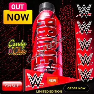 Prime Hydration WWE Limited Edition IN STOCK USA Imported New Release 500ml Drink Bottle