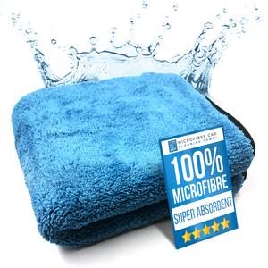 Pack of 3 Microfiber Towel Cloths Large Super Absorbent Thick and Soft Cleaning and 800gsm 40cm x 40cm