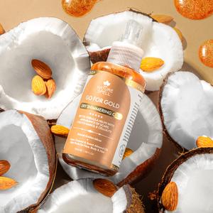 Nature Spell Golden Shimmering Oil - Body Shimmer Oil 100ml