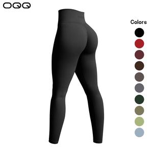 OQQ Women's Yoga Legging Seamless Workout High Waist Butt Liftings Athletic Leggings Comfortable Breathable