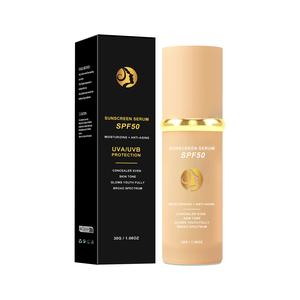 4 in 1 Moisturizing Full Coverage Liquid Foundation TrueMatch Color Changing Foundation with Sunscreen Light and Medium Spectrum Makeup Primer for All Skin Types
