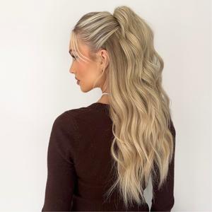 Brushed Out Wave 16' Claw Clip Pony