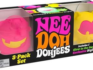 NeeDoh Dohjees 3 Pack Sensory Stress Fidget Toy