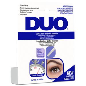 DUO Quick Set Striplash Adhesive - White / Clear 5g