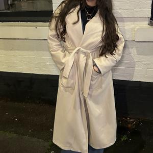 BERBISH Trench Coat with Belt, Women's One Size (6-18) - Womenswear, Jackets faux  leather