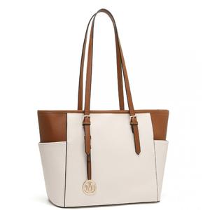 MISS LULU Faux Leather Adjustable Handle Tote Bag (5 Colours)
