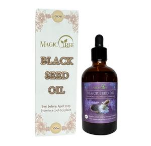 Magictree Black Seed Oil - Cold Pressed Unrefined Nigella Sativa from Turkey 100ml Safe for Topical Use Serums