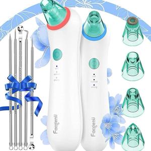 Multifunctional Blackhead Cleaning Tool, Rechargeable Electric Blackhead Remover, Facial Pore Cleaner, Skin Care Tool, Face and Nose Instrument for Women, 1 Box Vacuum Suction Facial Pore Cleanser, Blackhead Extractor, Cleansing Comfort Beauty Device