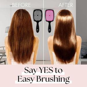Detangling Hair Brush Wet Dry Hair Brush Kids Women Detangle Brush For Thick Hair, Curly, Straight & Natural Hair Haircare Heatless