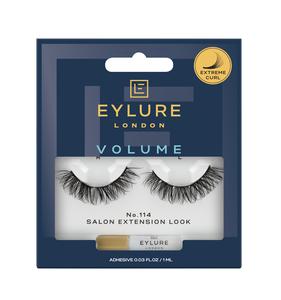 Volume & Curl 114 - 18 Hour Hold Lash Glue Included - Eyelashes Lash Extensions Makeup Cosmetic Gifting Presents Beauty Reusable Long Lasting Salon Pack  Valentines Day