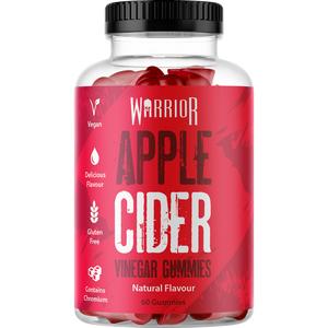 Warrior Apple Cider Vinegar Supplement - 60 Gummies - BBE Feb 25