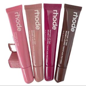 Rhode Haley Colored Polypeptide Lip Gloss Liquid Water Light Glaze Oil Moisturizing Lipstick - Makeup - Glossy Cosmetic Lip Care
