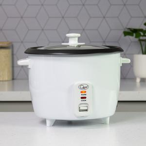 Quest 1.8L Rice Cooker / Upto 8 Servings / Non-Stick Removable Bowl / Keep Warm Functionality / Includes Measuring Cup & Spatula / Cook White or Brown Rice, Porridge and more