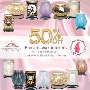 1/2 PRICE Touch Sensitive Electric Wax Melt Burners | The Northumberland Candle Company | Home Decor | Wax Melter