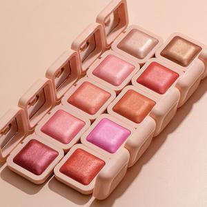 glow milk luminous powder blush - radiant, shimmery finish - the beauty crop