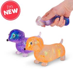 Scrunchems Sugar Sausage Dog ( Colours Vary, One Supplied )
