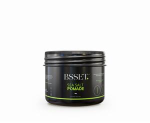 BSSET Sea Salt Pomade 100ml - Strong Hold and Matte Finish for Thickening and Sculpting Hair