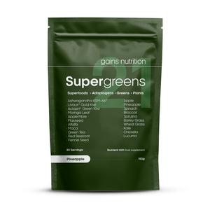 Super Greens 21 Daily Greens Superfood Powder Natural Pineapple flavour (30 Servings)