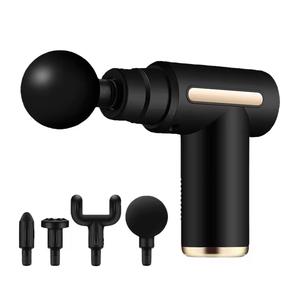 Comfortable Deep Tissue Relaxation and Muscle Recovery Massage Gun Colour Massage Gun neck black massage devices electronic massager portable