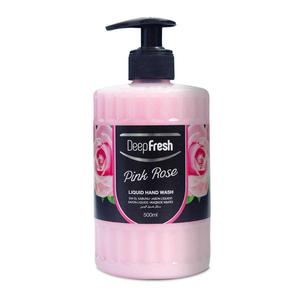 Deep Fresh Pink Rose  Liquid Hand Wash 500 ml 4pack