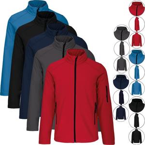 Mens Soft Shell Water Resistant Fleece Lined Jacket Waterproof Windproof Outdoor Work
