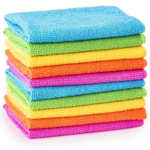 MTS Set Of 10 Microfibre Cleaning Cloths Microfiber